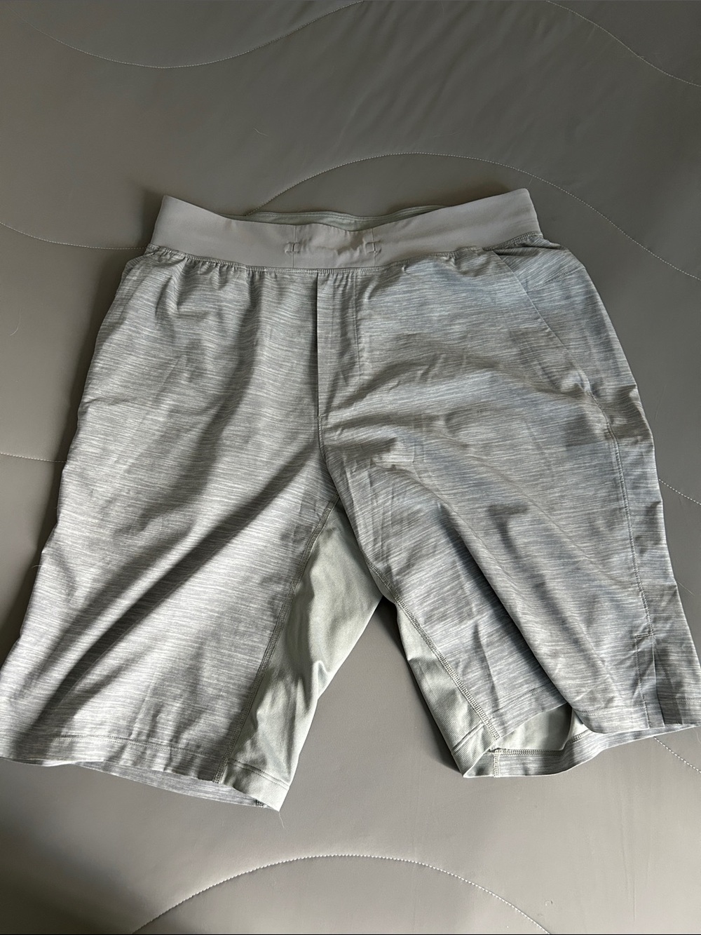 lululemon athletica Light Gray Men's Athletic Shorts
